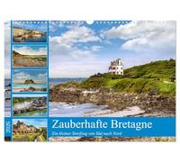 Zauberhafte Bretagne (Wandkalender 2026 DIN A3 quer), CALVENDO Monatskalender: Mit dem Wohnmobil und dem Fahrrad durch die Bretagne und bleiben wo es schön ist!