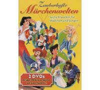 Zauberhafte Märchenwelten : Sindbad - Die drei Musketiere - Aladin - Die Schöne und das Biest - Däumelinchen - Die kleine Meerjungfrau - 2 DVD