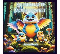 Zauberhafte Monsterwelt: 40 magische Monster zum Ausmalen - Entspannung und Kreativität für Kinder ab 4 Jahren, Teens & Erwachsene