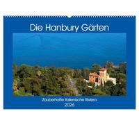 Zauberhafte Riviera - Die Hanbury Gärten (Wandkalender 2026 DIN A2 quer), CALVENDO Monatskalender: Die Hanbury Gärten: der zauberhafte Park an der Riviera
