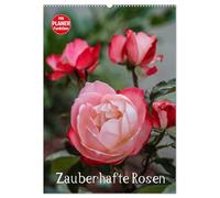 Zauberhafte Rosen (Wandkalender 2026 DIN A2 hoch), CALVENDO Monatskalender: Mit Rosen durchs Jahr.