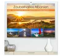 Zauberhaftes Albanien (hochwertiger Premium Wandkalender 2026 DIN A2 quer), Kunstdruck in Hochglanz: Ein Land zwischen Sonne, Geschichte und lebendiger Kultur