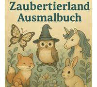 Zaubertierland Ausmalbuch: Male dir deine eigene Welt