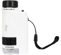 Zavarius microscopio: Microscopio Tascabile a LED con Sistema Ottico asferico, Ingrandimento 60x-120x, Cinghia da Polso (per Bambini, Tascabile, Lente d'Ingrandimento)