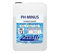 Zavattishop 12 Lt PH Minus - Riduttore PH Liquido per dosatori Automatici Piscine