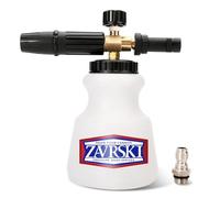 Zavrski Foam Gun Lancia Schiuma per Kärcher K2 K3 K4 K5 K6 K7 Idropulitrice Pistola Schiuma Attiva Lavaggio auto 1L Schiumogeno Auto con connettore rapido da 1/4 di pollice