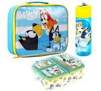 Zawadi Global Bluey,Set di scatole per il pranzo per bambini, borsa termica per il pranzo, set di cibo per la scuola e il viaggio, senza BPA