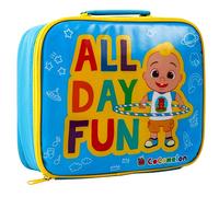 Zawadi Global Cocomelon - Borsa termica rettangolare per il pranzo, per ragazzi e ragazze, dimensioni perfette per imballare snack caldi o freddi per scuola e viaggi, senza BPA
