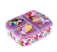 Zawadi Global Disney Princess Kids Kids - Contenitore rettangolare multi scomparto per la scuola, i viaggi, il pranzo, per il pranzo, panino, senza BPA, 91113