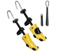 Zawaer Set Da 2 Allarga Scarpe Plastica Tendiscarpe Regolabile Lunghezza Larghezza Calzascarpe