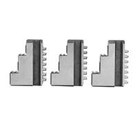 Zaweliyo 3pcs K11 125 Tornio Chuck, 3 Mascella Chuck Fuori Tre Mascelle, Tornio in Metallo per la Lavorazione della Lavorazione in Metallo, per Macinare Macine