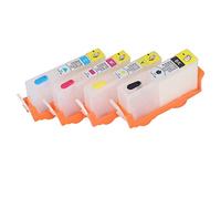 ZAWELIYO 4pcs Inchiostro Inchiostro Sostituzione di Inchiostro Sostituzione di Inchiostro Strai di Inchiostro Liscio Chip Permanente Buona Buona Vita per i Documenti di Prova delle Foto (655)