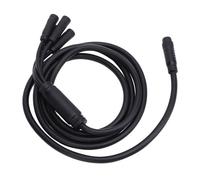 ZAWELIYO Cavo del Connettore del Ciclo Elettrico 4,9 Piedi Controller dell'Acqua per Visualizzare Il Cavo di Estensione del Faro Dell'acceleratore con Tappo Anti -Retro per la Conversione (KT-1T4)