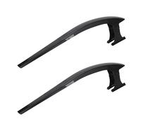 ZAWELIYO Ciclo di Fango di Bici 2 PCS PC Nylon Regolabile Leggero per la Bici di Ghiaia Pieghevole su Strada con Larghezza del Pneumatico da 38 Mm