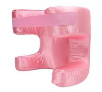 ZAWELIYO Cuscino per il Viso, Cuscino di Bellezza in Memory Foam Dal Design Speciale in Tessuto di Seta per il Sonno della Schiena, con Supporto Ergonomico Ammortizzante Morbido (Rosa)