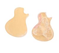 ZAWELIYO Custodia per Plettri per Chitarra Organizzatore Unico di Plettri in Acrilico Trasparente a Forma di Chitarra per Musicisti