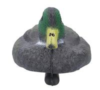 ZAWELIYO Esca da caccia di simulazione di anatra in plastica precisa per la decorazione di giardino, piscina, cortile, 10,2 x 4,5 pollici, ideale per luoghi pittoreschi, prati,