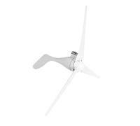 ZAWELIYO Generatore Eolico Kit Generatore Eolico Potente da 500 W per Uso Marino e Terrestre, 3 Pale in Lega di Alluminio, 24 V, Diametro 1,2 M