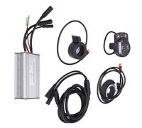 ZAWELIYO Kit di Conversione Elettrica Ciclo Ciclo del Controller Meteorologico Pannello di Visualizzazione LED da 500 W Migliora Il Piacere di Guida