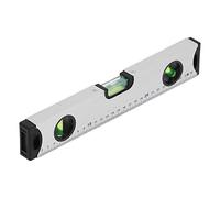 ZAWELIYO Livella Magnetica con Robuste estremità a Gancio per Misurazioni Accurate nel Design in Lega di Alluminio da 298 Mm