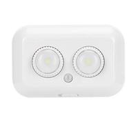 ZAWELIYO Luce con Sensore di Movimento PIR con Doppio LED | Materiale ABS, uso interno ed esterno, illuminazione brillante, facile installazione