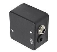 ZAWELIYO Pedale Effetto per Chitarra Mini Accessorio Portatile per Strumento Pure Buffer per Potenziatori delle Prestazioni Sonore - per Chitarristi Jack in Metallo Nero da 1/4 di Pollice