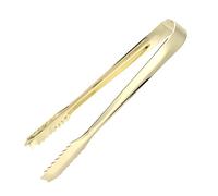 ZAWELIYO Pinza per Pasticceria e Zucchero in Acciaio Inossidabile per e Bar, Clamp/Holder per Cottura dello Zucchero per Uso Alimentare per Bar e Panifici, Pinza per Ghiaccio in Argento (Placcato