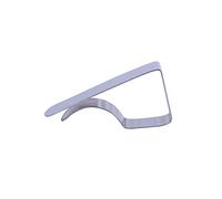 ZAWELIYO Porta Tovaglia in Acciaio Inossidabile Stile Europeo, Impedisce Lo Scivolamento, Leggero per Le Feste, 1 Pezzo Argento