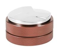 ZAWELIYO Pressino caffè da 58 Mm, Strumento Livellatore Distributore caffè in Acciaio Inossidabile con Base a 3 Inclinazioni con Superficie Satinata Base Regolabile per Ufficio (Caffè)