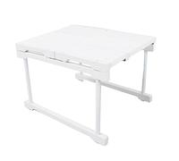 ZAWELIYO Scaffale per Armadio, Ripiano Regolabile Espandibile per Organizer per Armadio, Acciaio Al Carbonio Resistente, Larghezza 48 Cm, 1 Set (Lunghezza 27-38 cm/10,6-15 pollici)