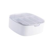 ZAWELIYO Scatola Portacavi Dal Design Spazioso | Plastica resistente, coperchio trasparente, grande capacità, design compatto, uso versatile