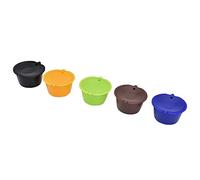 ZAWELIYO Set di Capsule di caffè Riutilizzabili Ricaricabili da 50 Ml per Goditi un Delizioso caffè in Qualsiasi Momento Adatto per i Modelli Nescafé Melody, Genio, Mini Me, Esperta, Circolo ABS +