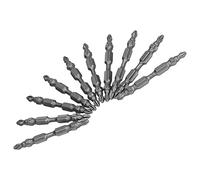 ZAWELIYO Set di Punte per Cacciavite Magnetico da 10 Pezzi, Kit di Utensili con Codolo Esagonale Ad Alta Resistenza per Trapano Elettrico e Martello, Montaggio Accurato e Facile Sostituzione
