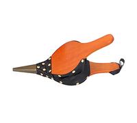 ZAWELIYO Soffiatore per Camino, Soffietto Manuale per un Soffio D'Aria Rapido, Efficace per Rimuovere la Polvere e Barbecue, Truciolato Ecologico Ed Ecopelle, 39 X 15,5 Cm
