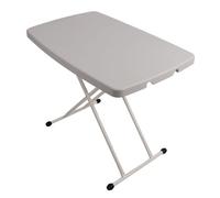 ZAWELIYO Tavolo Pieghevole con Forte Portata, 74x76 Cm | bianco, versatile utilizzo come sala da pranzo, studio, comodino