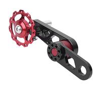 ZAWELIYO Tenditore a Catena in Alluminio Bici Pieghevoli a velocità Singola - REGOLATORE DERACHIURUR MACCATTO CNC, Compatibile con Ruote Guida da Dahon/Fnhon 412, 11T/13T