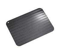 ZAWELIYO Vassoio per Scongelamento Rapido e Sicuro della Carne per Gadget da, Vassoio per Scongelamento Rapido in Alluminio per la Casa, Senza elettricità Necessaria, Riutilizzabile e Facile da