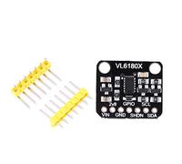 ZAWELIYO VL6180X Modulo di Sensore a Distanza per, Distanza Rapida e Accurata, Piccole Dimensioni con Interfaccia I2C, Modulo Ottico Integrato con 2 Progetti Programmabili, Ideale per i