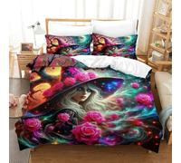 ZAWPPEUIO Witch Set Per Ragazzi Con Stampa 3D Absolutely Stunning Leggero Decorativo E Confortevole in Microfibra Ipoallergenica