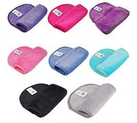 ZAWTR 8 Pezzi Panno Struccante Viso Microfibra, Panni Struccanti in Microfibra Panno Struccante Lavabile, Riutilizzabile Microfibra Viso per Rimuovere il Trucco- 15x38cm