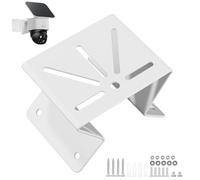 Zaxiva Supporto metallo per angolare Compatibile con Eufy Security SoloCam S340, Supporto Angolo Antiruggine per Telecamera di Sorveglianza CCTV, Staffa Angolare di montaggio per interni ed esterni
