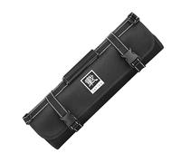 zayiko Custodia per coltelli da cuoco con 13 scomparti per fino a 12 coltelli e forbici (grigio o nero), Nero , 94 x 47 x 94 cm, Custodia per coltelli