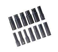 ZAYIUKI 10/13Pcs Efficiente 1/2 "Drive Deep Impact Socket 6 Point per un efficiente serraggio vite Automotive e riparazione di mobili