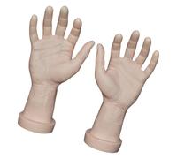 ZAYIUKI 2 manichini realistici da uomo con mani umane finte, per addestramento delle unghie e decorazioni per feste