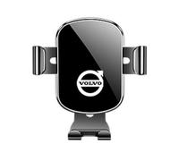 ZAYTEBH Supporto Smartphone Auto per Volvo XC90 2015 2016 2017 2018 2019 2020 2021 2022 2023 2024 2025 Montaggio Cruscotto Bocchetta Aria Fissaggio Sicuro,B Style