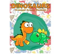 Zazi Dinosaurs Preschool Activity Workbook (Tascabile)