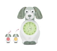 ZAZU Davy The Dog Clock - Sleep Trainer Clock & Nightlight for Kids Light Up A