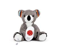 Zazu musicale peluche con battito cardiaco, Coco il koala, grigio