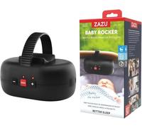 ZAZU Robby - Altalena automatica per passeggino, spessore regolabile, timer da 40 minuti, sensore da viaggio per bambini, ricaricabile USB-C, impermeabile, universale per passeggino e passeggino