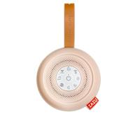 ZAZU Suzy Deluxe - Supporto per addormentarsi per bambini, macchina a rumore con 14 suoni, sensore di piangere, timer da 20 minuti, rumore bianco, USB-C, portatile con banda di fissaggio, autonomia di